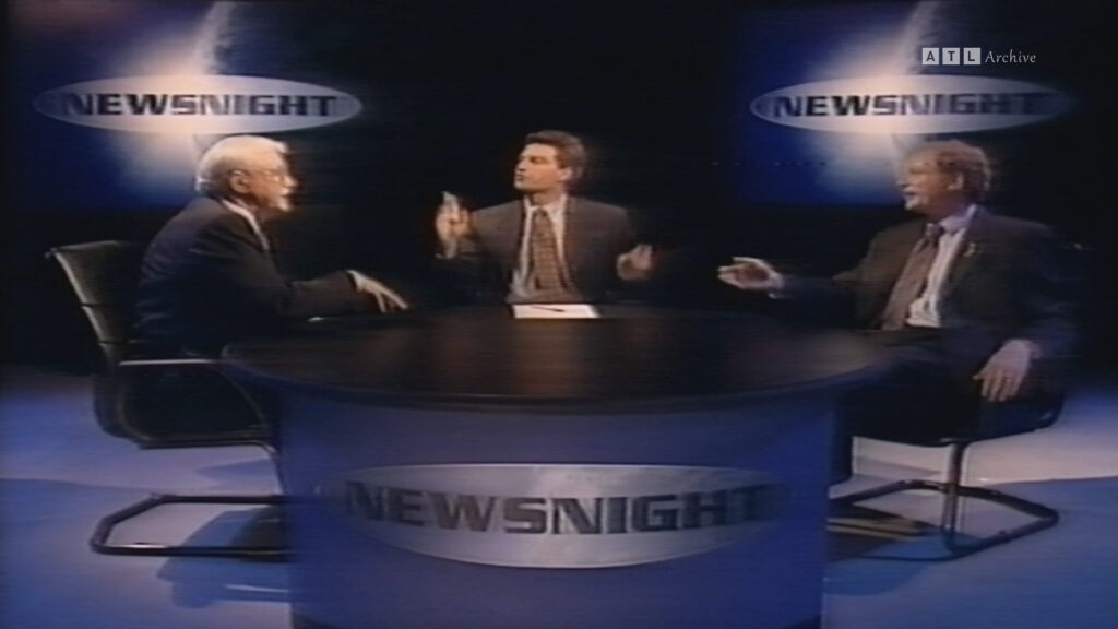 Martin McGuinness, Ken Maginnis – Newsnight Debate 1997