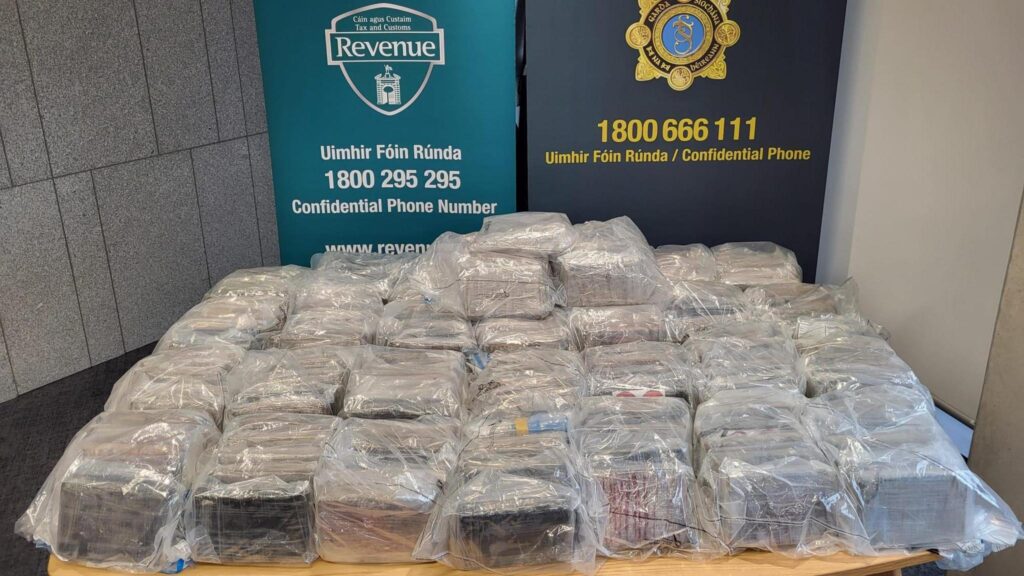 €5.25 Million Cocaine Seized in Major Drugs Operation as Two Men Arrested
